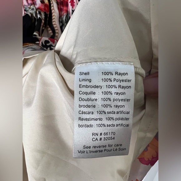 Nikasha Multicolor Floral Mini Dress Sz Large - Picture 9 of 12